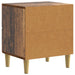 Dulap de noapte cu sertar 2 pcs Lemn vechi 43 x 34,5 x 48 cm - WALTI WALTI