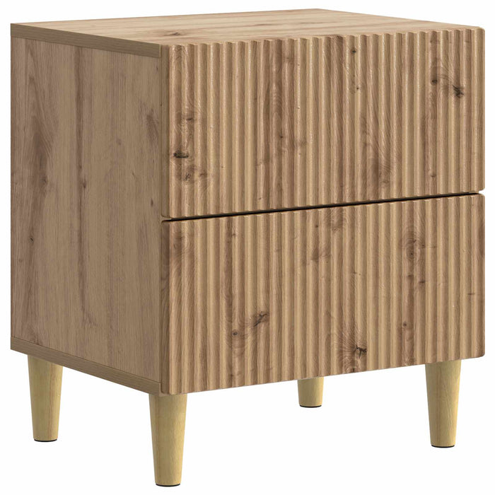 Dulap de noapte cu sertar Stejar Artizanal 43 x 34,5 x 48 cm - WALTI WALTI