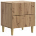 Dulap de noapte cu sertar Stejar Artizanal 43 x 34,5 x 48 cm - WALTI WALTI