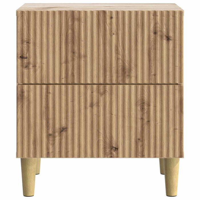Dulap de noapte cu sertar Stejar Artizanal 43 x 34,5 x 48 cm - WALTI WALTI