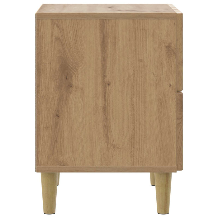 Dulap de noapte cu sertar Stejar Artizanal 43 x 34,5 x 48 cm - WALTI WALTI