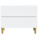 Dulap de noapte cu sertar Alb 62 x 34,5 x 48 cm Lemn prelucrat - WALTI WALTI