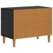 Dulap de noapte Negru 62 x 34,5 x 48 cm Lemn prelucrat - WALTI WALTI
