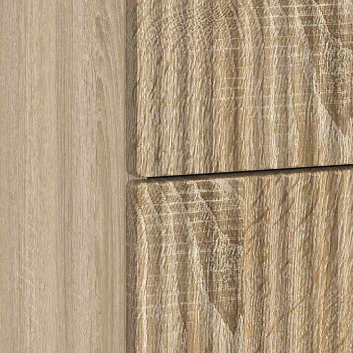 Dulap de noapte Stejar Sonoma 62 x 34,5 x 48 cm Lemn prelucrat - WALTI WALTI