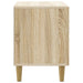 Dulap de noapte Stejar Sonoma 62 x 34,5 x 48 cm Lemn prelucrat - WALTI WALTI