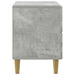 Dulap de noapte Gri Beton 62 x 34,5 x 48 cm Lemn prelucrat - WALTI WALTI