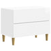 Dulap de noapte cu sertar Alb foarte lucios 62 x 34,5 x 48 cm - WALTI WALTI