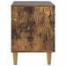 Dulap de noapte Stejar fumuriu 62 x 34,5 x 48 cm Lemn prelucrat - WALTI WALTI