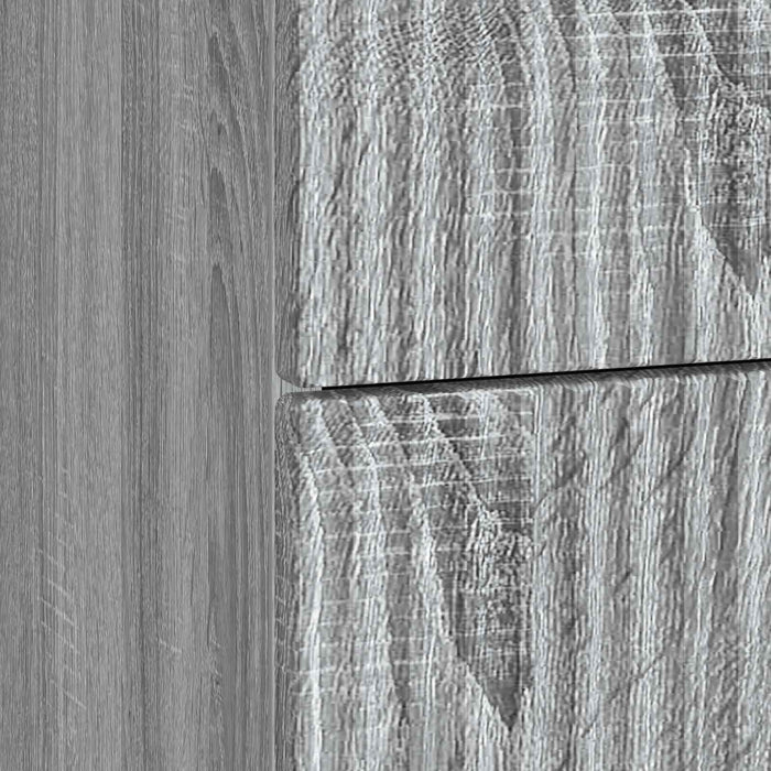 Dulap de noapte Sonoma gri 62 x 34,5 x 48 cm Lemn prelucrat - WALTI WALTI