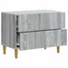Dulap de noapte Sonoma gri 62 x 34,5 x 48 cm Lemn prelucrat - WALTI WALTI