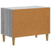 Dulap de noapte Sonoma gri 62 x 34,5 x 48 cm Lemn prelucrat - WALTI WALTI