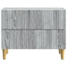 Dulap de noapte Sonoma gri 62 x 34,5 x 48 cm Lemn prelucrat - WALTI WALTI