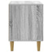 Dulap de noapte Sonoma gri 62 x 34,5 x 48 cm Lemn prelucrat - WALTI WALTI