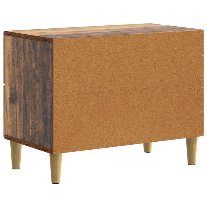 Dulap de noapte Lemn vechi 62 x 34,5 x 48 cm Lemn prelucrat - WALTI WALTI