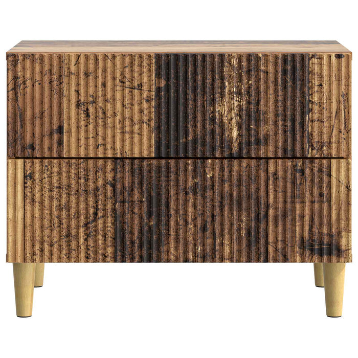 Dulap de noapte Lemn vechi 62 x 34,5 x 48 cm Lemn prelucrat - WALTI WALTI
