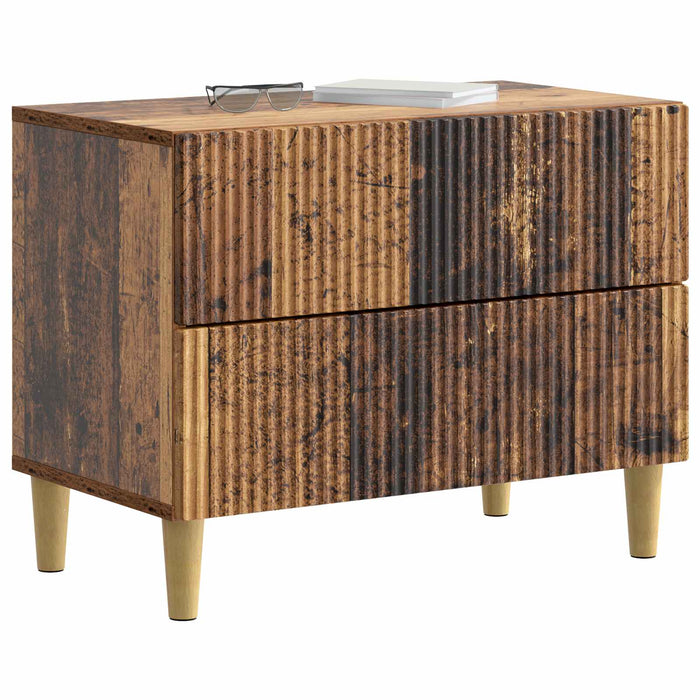 Dulap de noapte Lemn vechi 62 x 34,5 x 48 cm Lemn prelucrat - WALTI WALTI