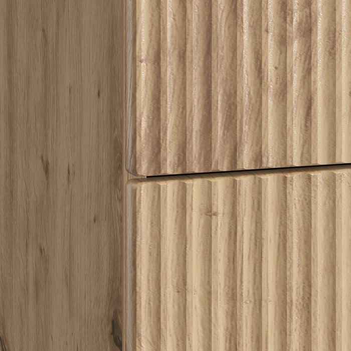 Dulap de noapte cu sertar Stejar Artizanal 62 x 34,5 x 48 cm - WALTI WALTI