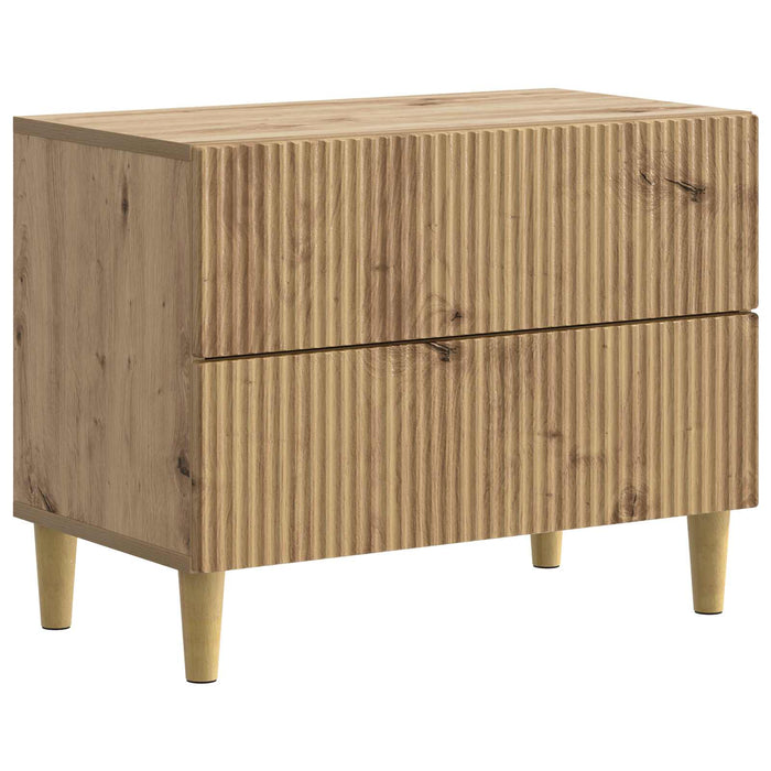 Dulap de noapte cu sertar Stejar Artizanal 62 x 34,5 x 48 cm - WALTI WALTI