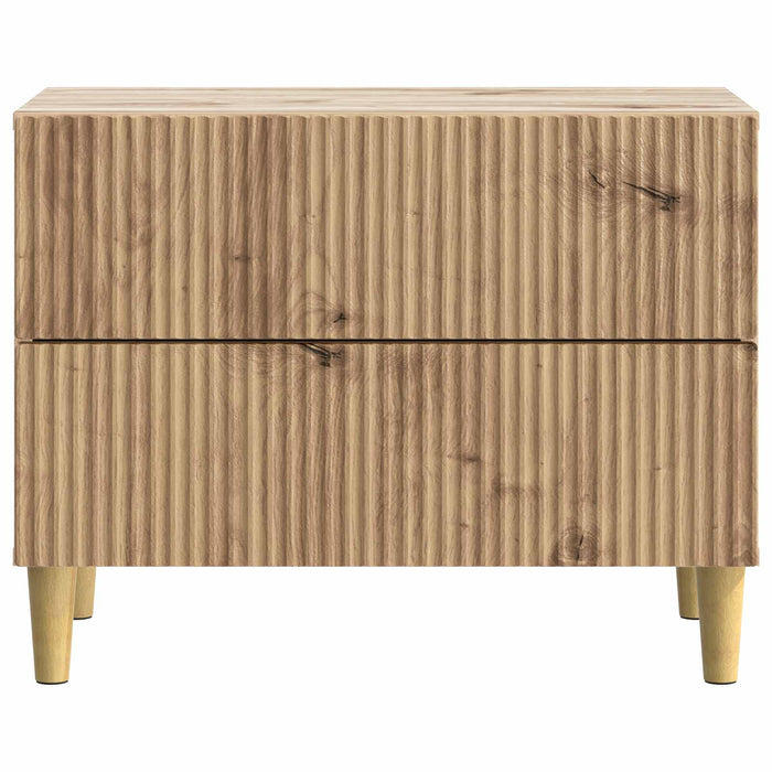 Dulap de noapte cu sertar Stejar Artizanal 62 x 34,5 x 48 cm - WALTI WALTI