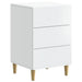 Dulap de noapte cu sertar Alb 43 x 41 x 66,5 cm Lemn prelucrat - WALTI WALTI