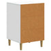 Dulap de noapte cu sertar Alb 43 x 41 x 66,5 cm Lemn prelucrat - WALTI WALTI