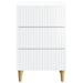 Dulap de noapte cu sertar Alb 43 x 41 x 66,5 cm Lemn prelucrat - WALTI WALTI