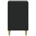 Dulap de noapte Negru 43 x 41 x 66,5 cm Lemn prelucrat - WALTI WALTI