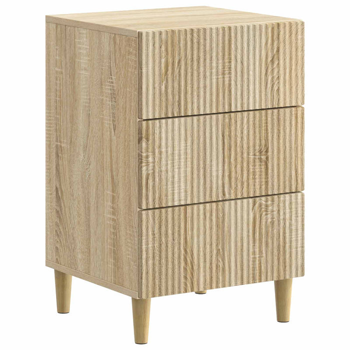 Dulap de noapte Stejar Sonoma 43 x 41 x 66,5 cm Lemn prelucrat - WALTI WALTI