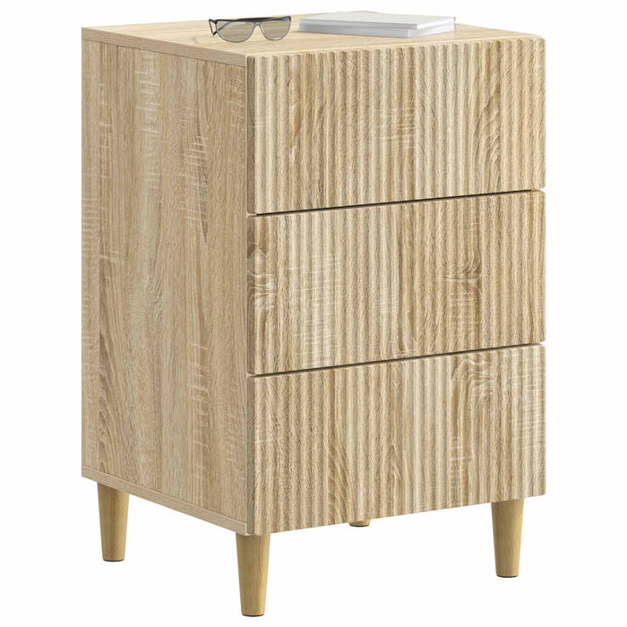 Dulap de noapte Stejar Sonoma 43 x 41 x 66,5 cm Lemn prelucrat - WALTI WALTI