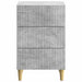 Dulap de noapte Gri Beton 43 x 41 x 66,5 cm Lemn prelucrat - WALTI WALTI