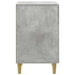 Dulap de noapte Gri Beton 43 x 41 x 66,5 cm Lemn prelucrat - WALTI WALTI