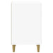 Dulap de noapte cu sertar Alb foarte lucios 43 x 41 x 66,5 cm - WALTI WALTI