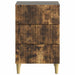 Dulap de noapte Stejar fumuriu 43 x 41 x 66,5 cm Lemn prelucrat - WALTI WALTI