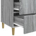 Dulap de noapte Sonoma gri 43 x 41 x 66,5 cm Lemn prelucrat - WALTI WALTI