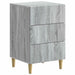 Dulap de noapte Sonoma gri 43 x 41 x 66,5 cm Lemn prelucrat - WALTI WALTI