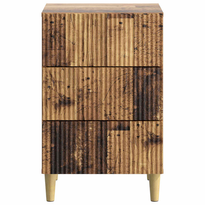 Dulap de noapte Lemn vechi 43 x 41 x 66,5 cm Lemn prelucrat - WALTI WALTI