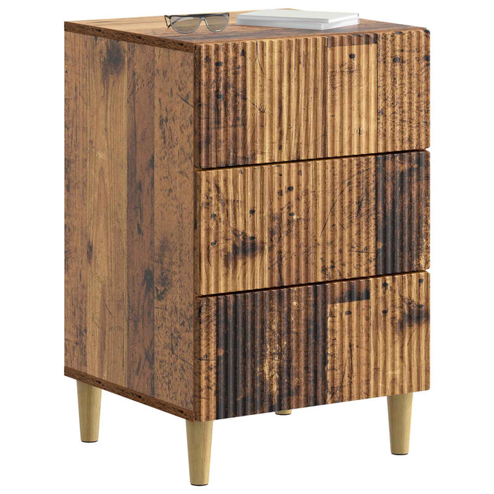 Dulap de noapte Lemn vechi 43 x 41 x 66,5 cm Lemn prelucrat - WALTI WALTI