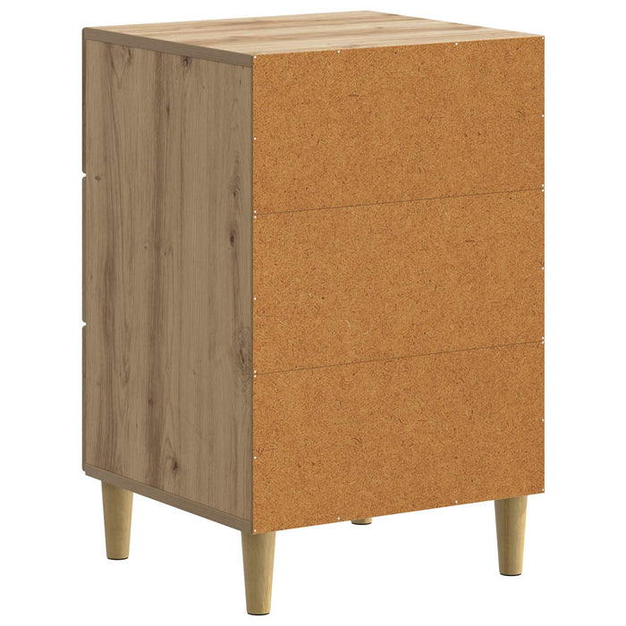 Dulap de noapte cu sertar Stejar Artizanal 43 x 41 x 66,5 cm - WALTI WALTI