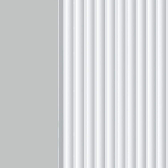 Dulap de noapte 2 pcs Alb 43 x 34,5 x 50 cm Lemn prelucrat - WALTI WALTI