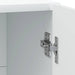 Dulap de noapte 2 pcs Alb 43 x 34,5 x 50 cm Lemn prelucrat - WALTI WALTI