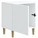 Dulap de noapte 2 pcs Alb 43 x 34,5 x 50 cm Lemn prelucrat - WALTI WALTI