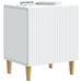 Dulap de noapte 2 pcs Alb 43 x 34,5 x 50 cm Lemn prelucrat - WALTI WALTI