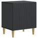 Dulap de noapte Negru 43 x 34,5 x 50 cm Lemn prelucrat - WALTI WALTI