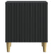 Dulap de noapte Negru 43 x 34,5 x 50 cm Lemn prelucrat - WALTI WALTI