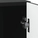 Dulap de noapte 2 pcs Negru 43 x 34,5 x 50 cm Lemn prelucrat - WALTI WALTI