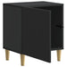 Dulap de noapte 2 pcs Negru 43 x 34,5 x 50 cm Lemn prelucrat - WALTI WALTI