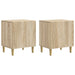 Dulap de noapte 2 pcs Stejar Sonoma 43 x 34,5 x 50 cm - WALTI WALTI