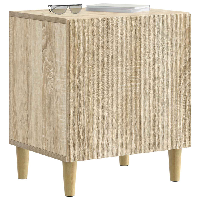 Dulap de noapte 2 pcs Stejar Sonoma 43 x 34,5 x 50 cm - WALTI WALTI