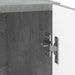 Dulap de noapte 2 pcs Gri Beton 43 x 34,5 x 50 cm - WALTI WALTI