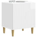 Dulap de noapte Alb foarte lucios 43 x 34,5 x 50 cm - WALTI WALTI
